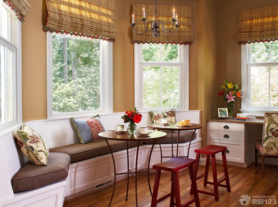 最新室内阳台飘窗装修效果图大全2025
