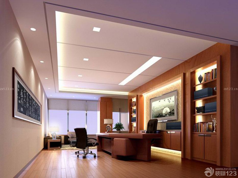 2025最新经理办公桌摆放隔断装修设计欣赏