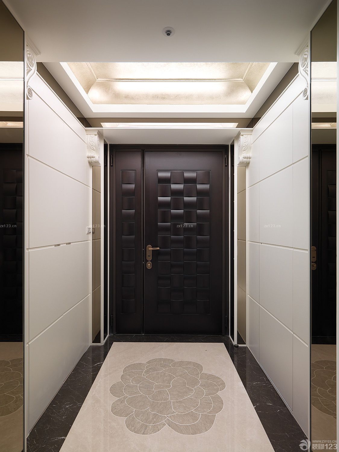 2025进门玄关天花吊顶装修图片大全