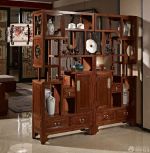 连天红红木博古架家具图片大全2025