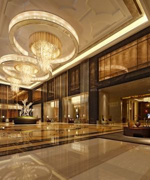 2025经典售楼处吊顶造型设计实景图