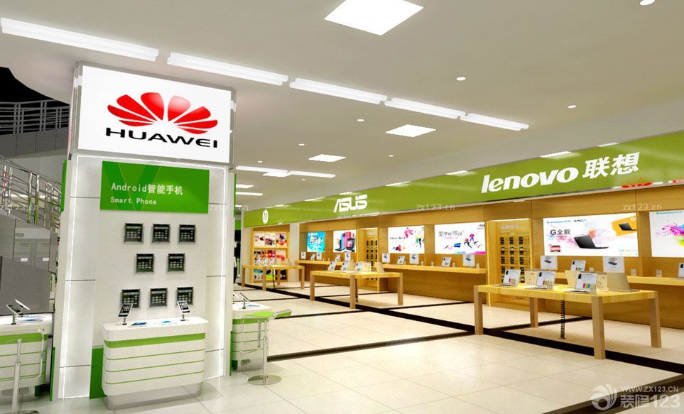 营业厅形象墙设计效果图片2025