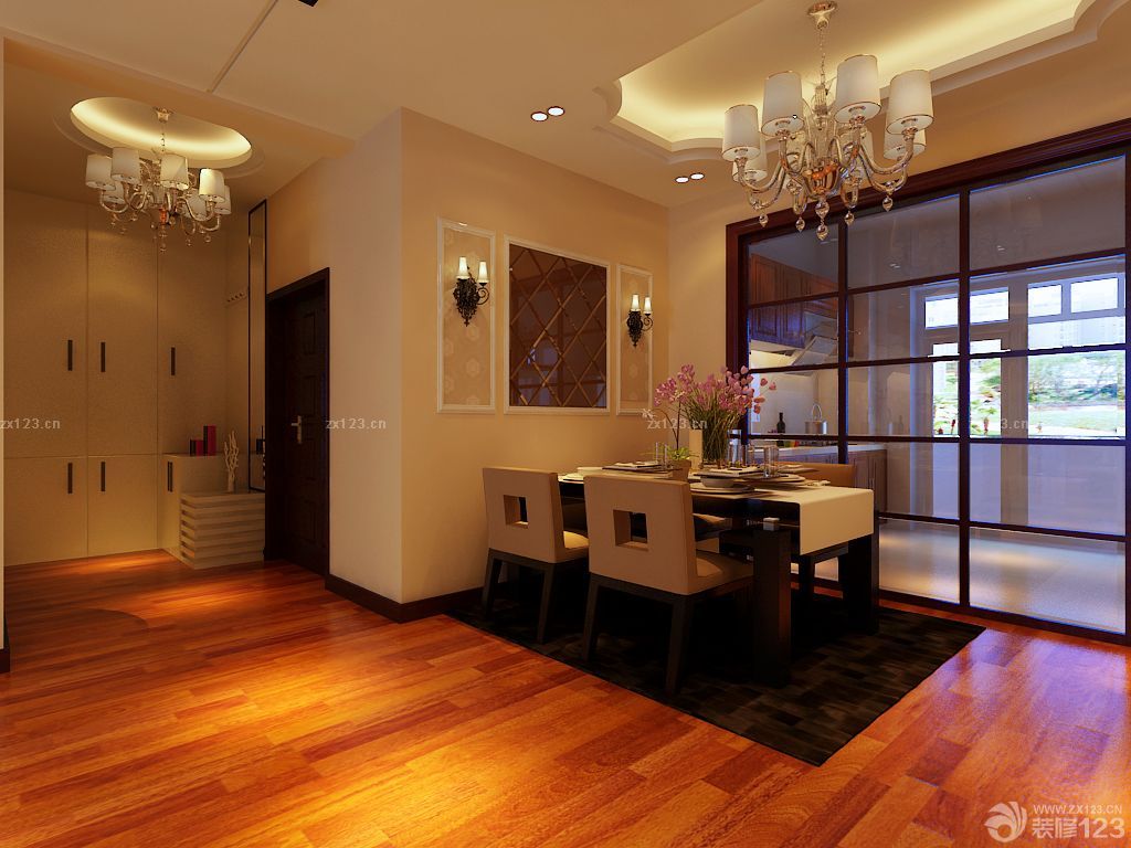家装餐厅天花吊顶设计图片大全