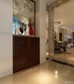 时尚混搭风格门口鞋柜装修案例