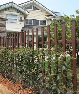  最新500平米别墅围墙护栏设计图