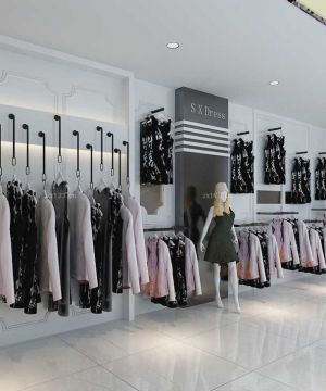 2025最新小型10平米服装店装修设计效果图片欣赏