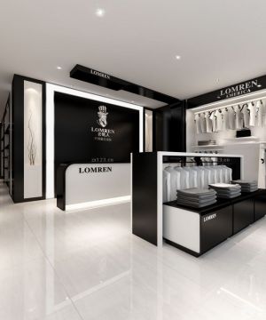 2025品牌10平米服装店装修效果图欣赏