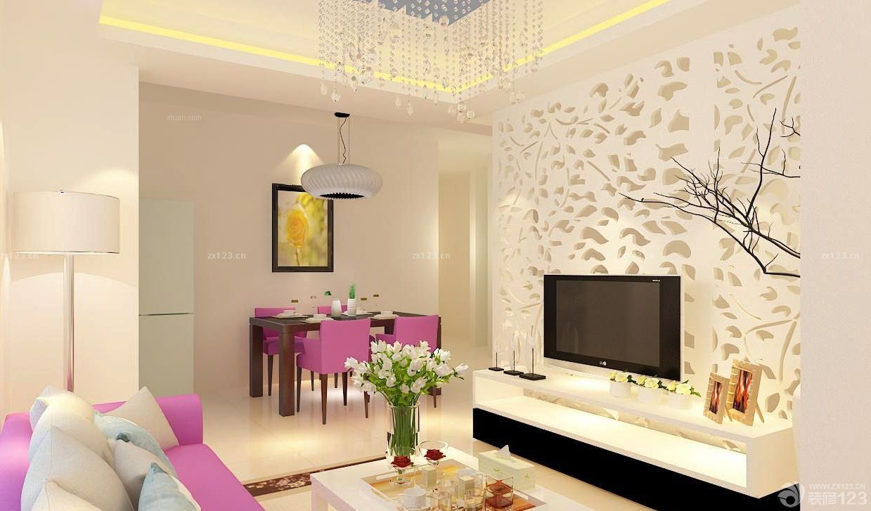 2025最新小户型两房一厅装修样板间