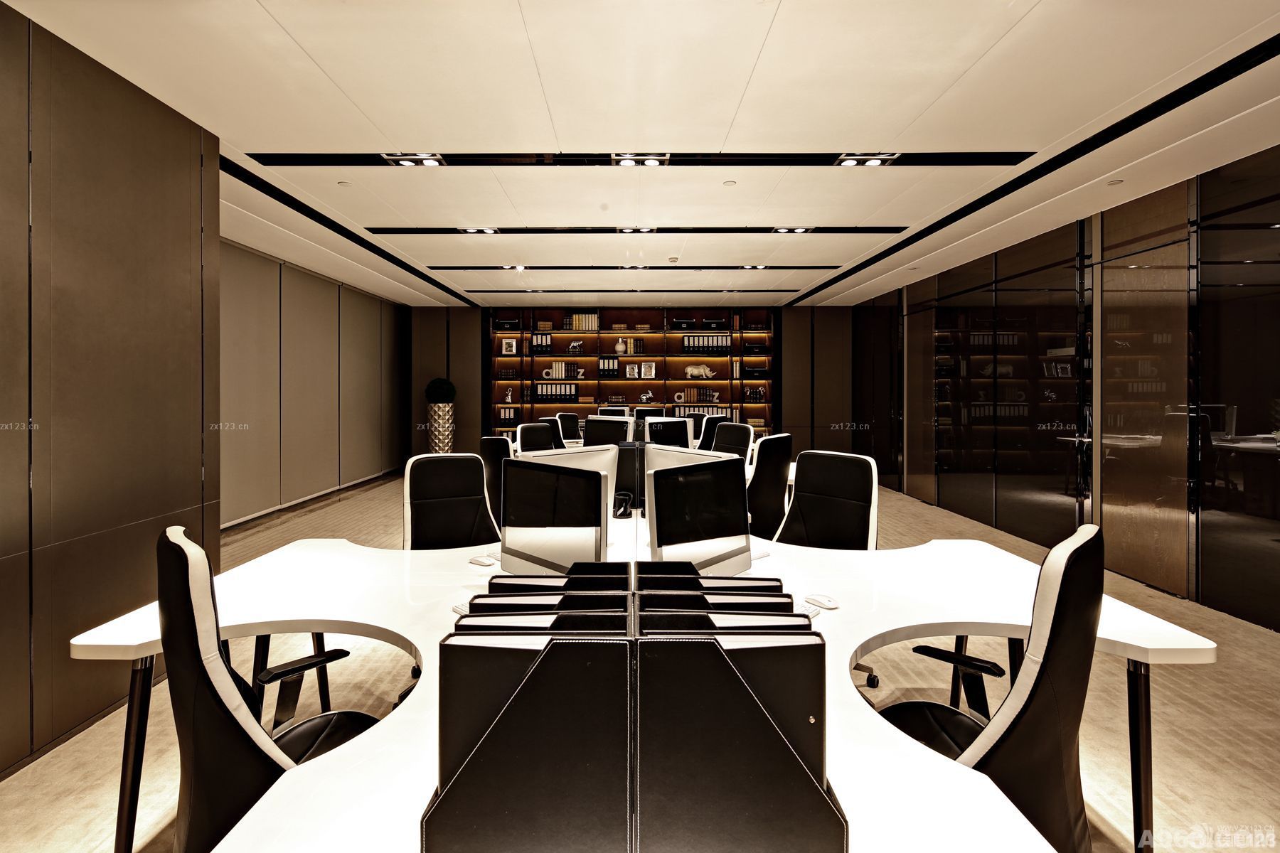 会议室铝扣板吊顶装修效果图