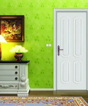 2025清新现代风格白色钢木门装修案例大全