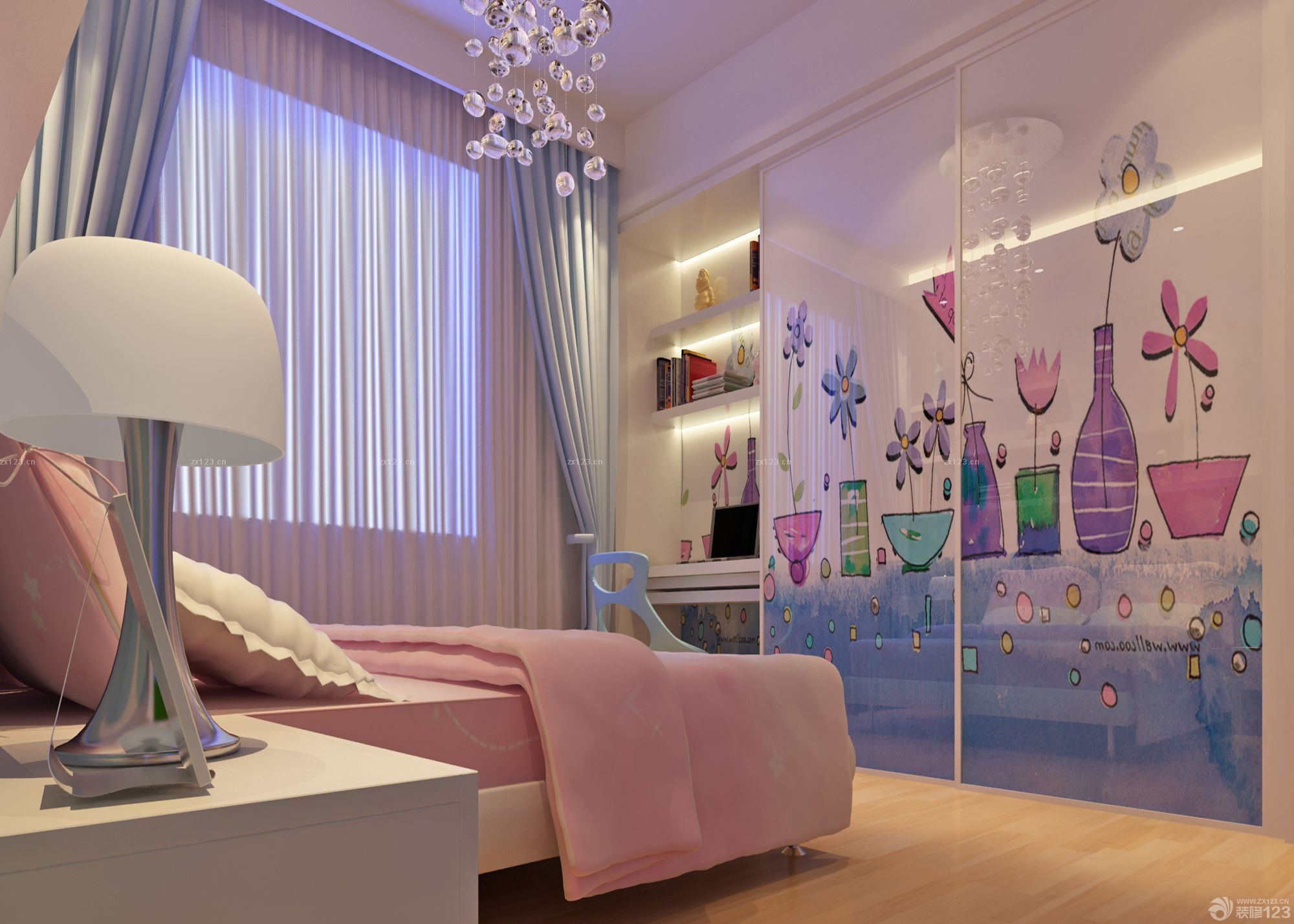 70平米一室一厅儿童房装修效果图大全2025图片