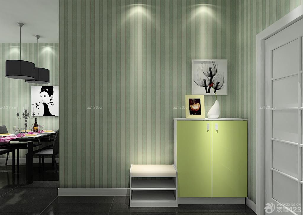 2025时尚个性现代风格小户型装饰鞋柜效果图欣赏