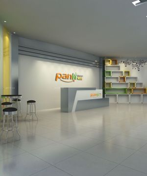 最新公司前台形象墙装修设计案例