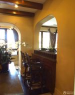 200平米房子美式乡村吧台设计效果图片大全