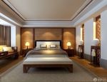 2025新中式12平米卧室灯具摆放效果图