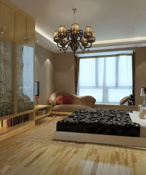 家装客厅卧室隔断墙装修实景图大全