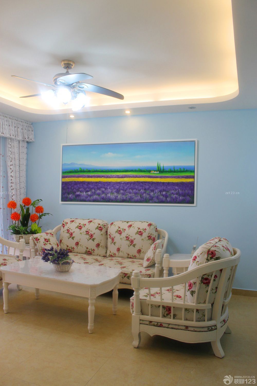 78平米小户型客厅墙面颜色设计图片大全