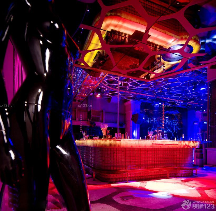 酒吧灯光设计效果图片欣赏