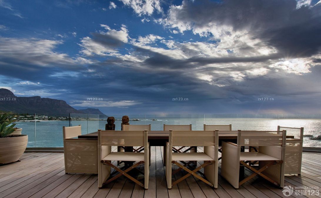 别墅阳台装修效果图大全2025