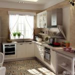 2025简欧风格小厨房厨柜装修效果图 