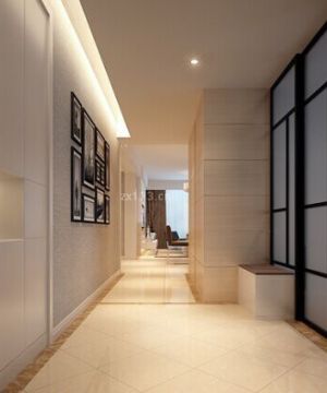 走廊玄关组合柜设计图片大全2025