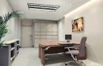 简易现代办公室装修风格办公室吊顶设计效果图