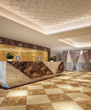 2025装饰公司前台形象墙装修案例欣赏