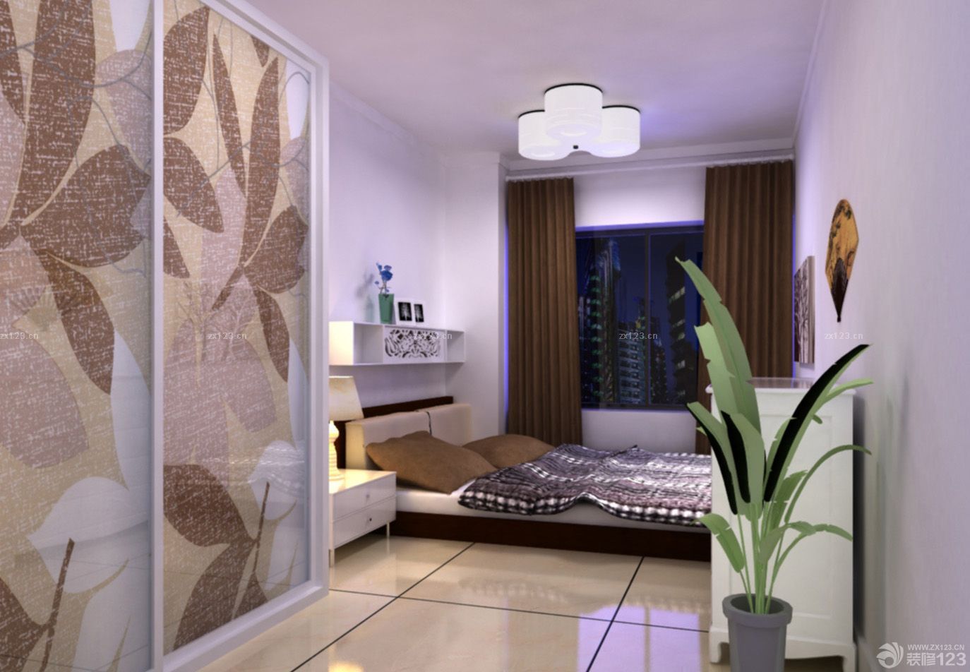 简约家居榻榻米卧室装修案例大全2025