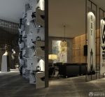 最新创意办公室装修方案隔断墙设计实景图