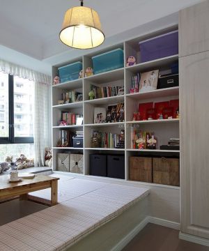 最新现代风格榻榻米卧室装修效果图片2025