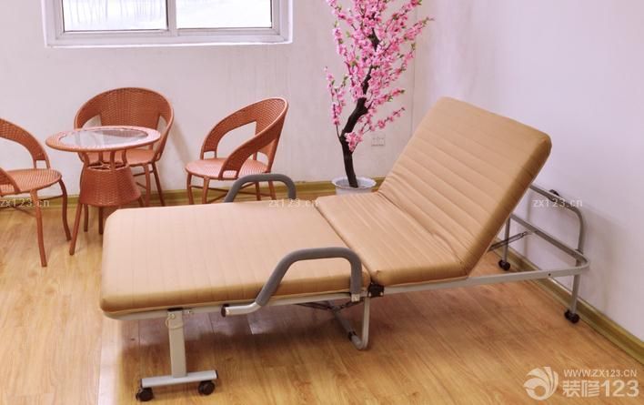 超小卧室单人折叠床装修案例图片大全