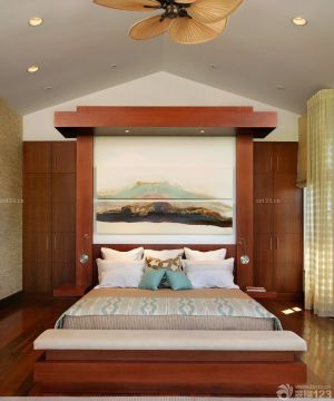 家装主卧室单人折叠床设计图片