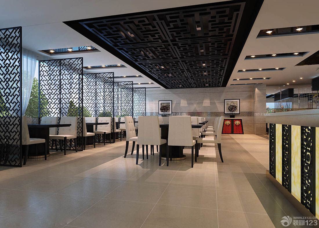 2025火锅店地板砖装修效果图
