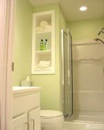 创意个性卫生间淋浴隔断折叠门装修效果图欣赏