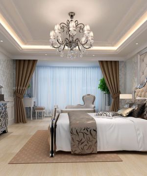 2023欧式风格小户型客厅卧室一体装修案例