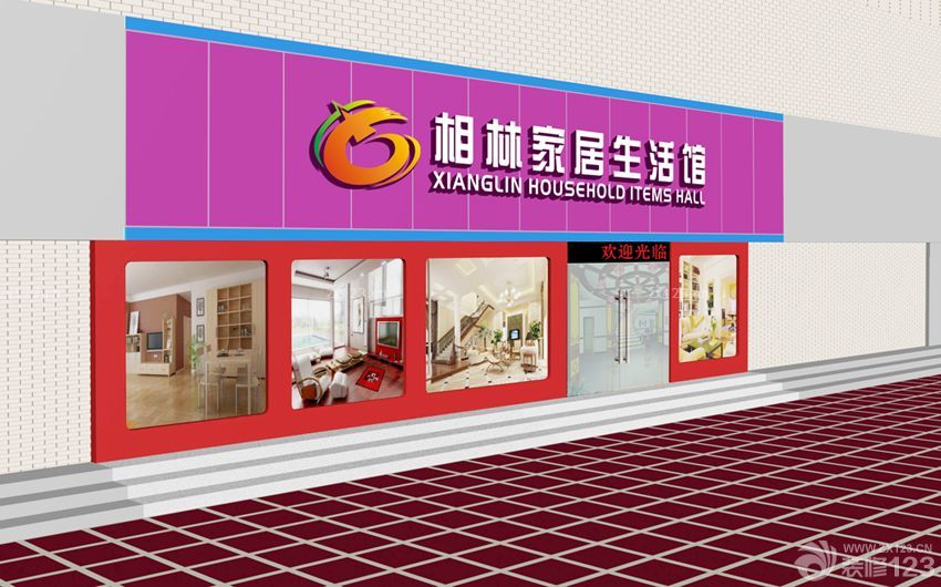 2025现代风格店面门头设计实景图