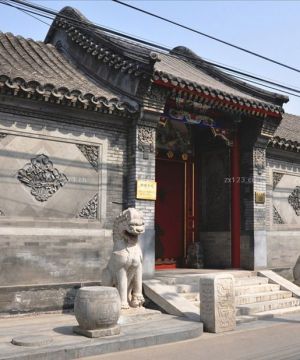 2025北京四合院大门外观图片
