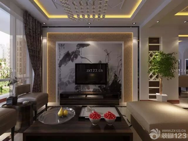 2025液晶电视背景墙设计图片