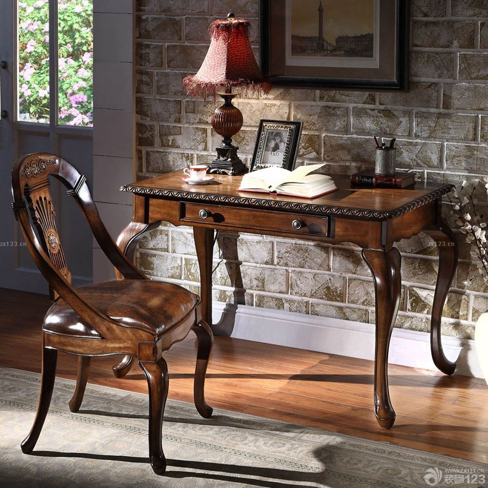 欧式风格橡木家具图片