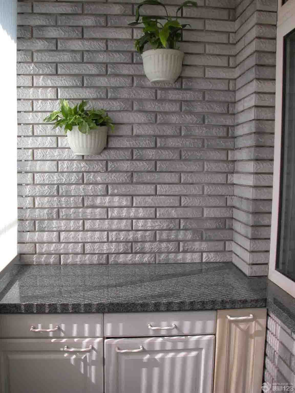 2025阳台柜子装修效果图片欣赏