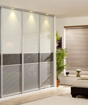 小户型创意家居衣柜玻璃门效果图片大全