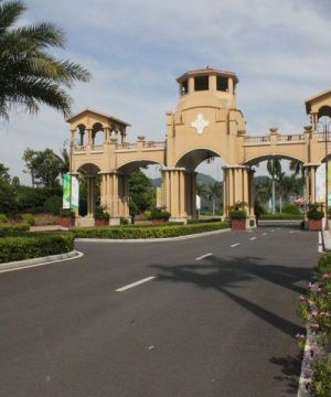 2025豪华别墅大门装修实景图欣赏
