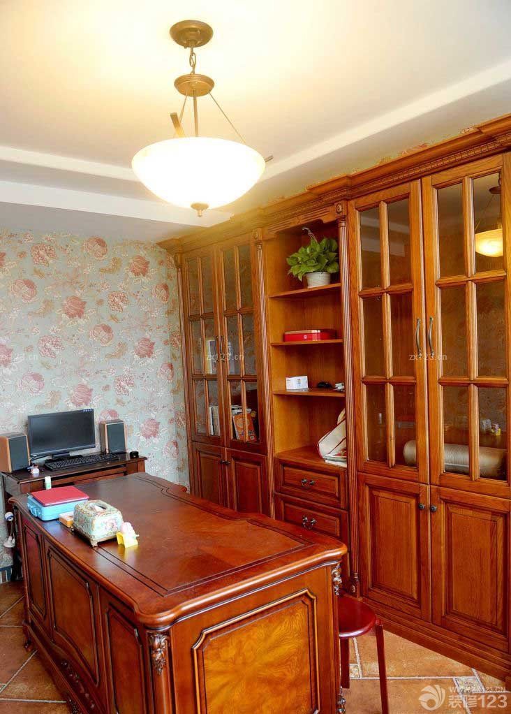 2025最新农村平房美式书房设计图片