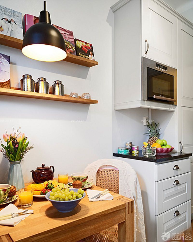 最新30平米一室一厅超小厨房装修效果图欣赏