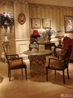 2025巴洛克风格家具客厅墙面图片