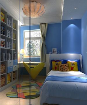 清新地中海风格农村小户型卧室设计图片