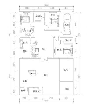 2025新农村平房设计图纸