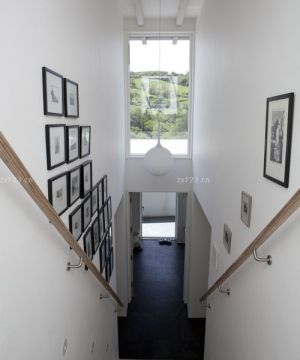 最新别墅室内楼梯设计效果图片大全