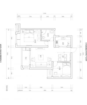 2023三居室户型图设计