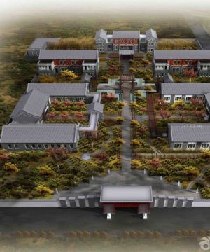 2025中国古典风格四合院设计图片